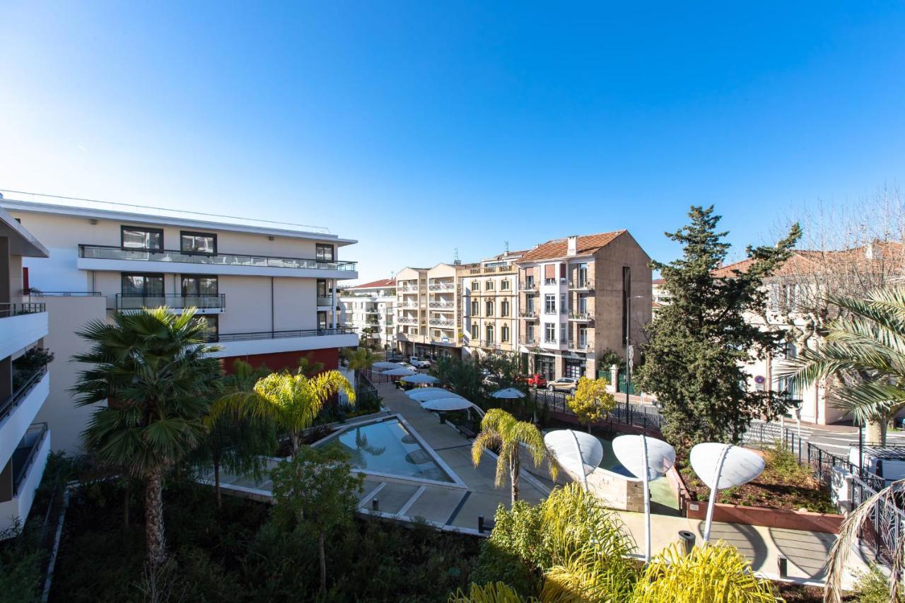Renovated 2-Br Apartment With Terrace And Pool Cannes Exteriör bild